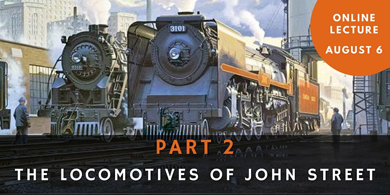 Steam Locomotives of John Street painting