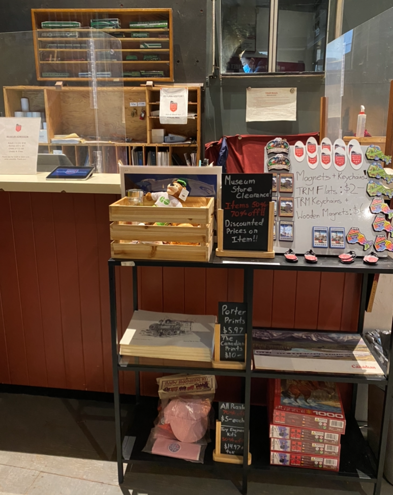 Museum Store PopUp Toronto Railway Museum